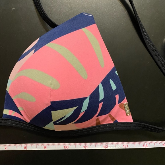 VS PINK Tropical Push Up Triangle Bikini Top - Picture 4 of 6